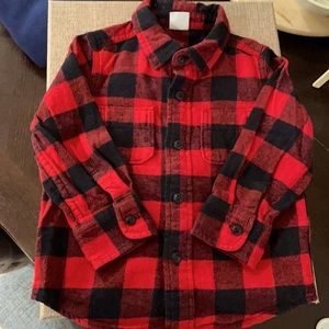 Baby Gap Buffalo Plaid Flannel